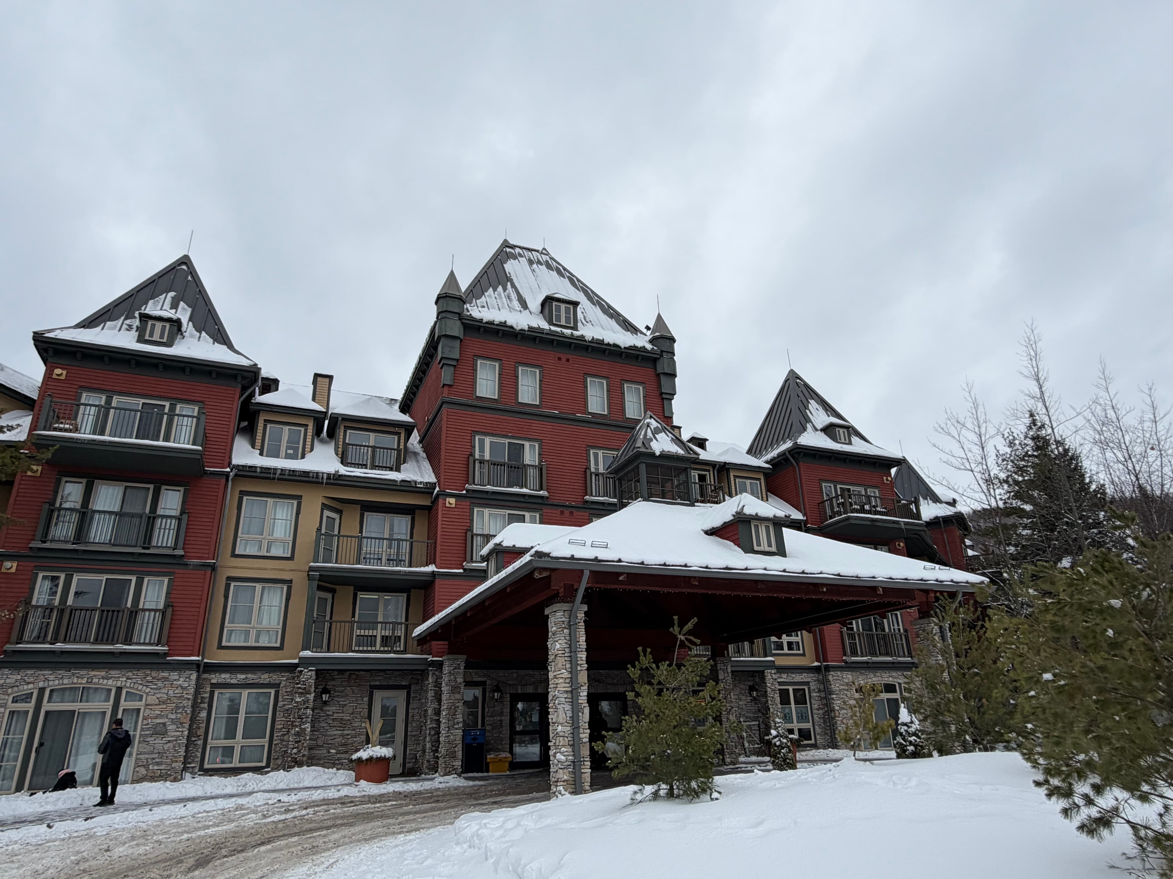 Canada snowboarding trip photo